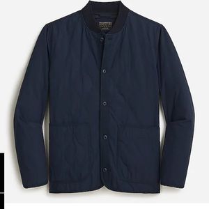 NWT Jcrew Onion-quilted insulated bomber jacket